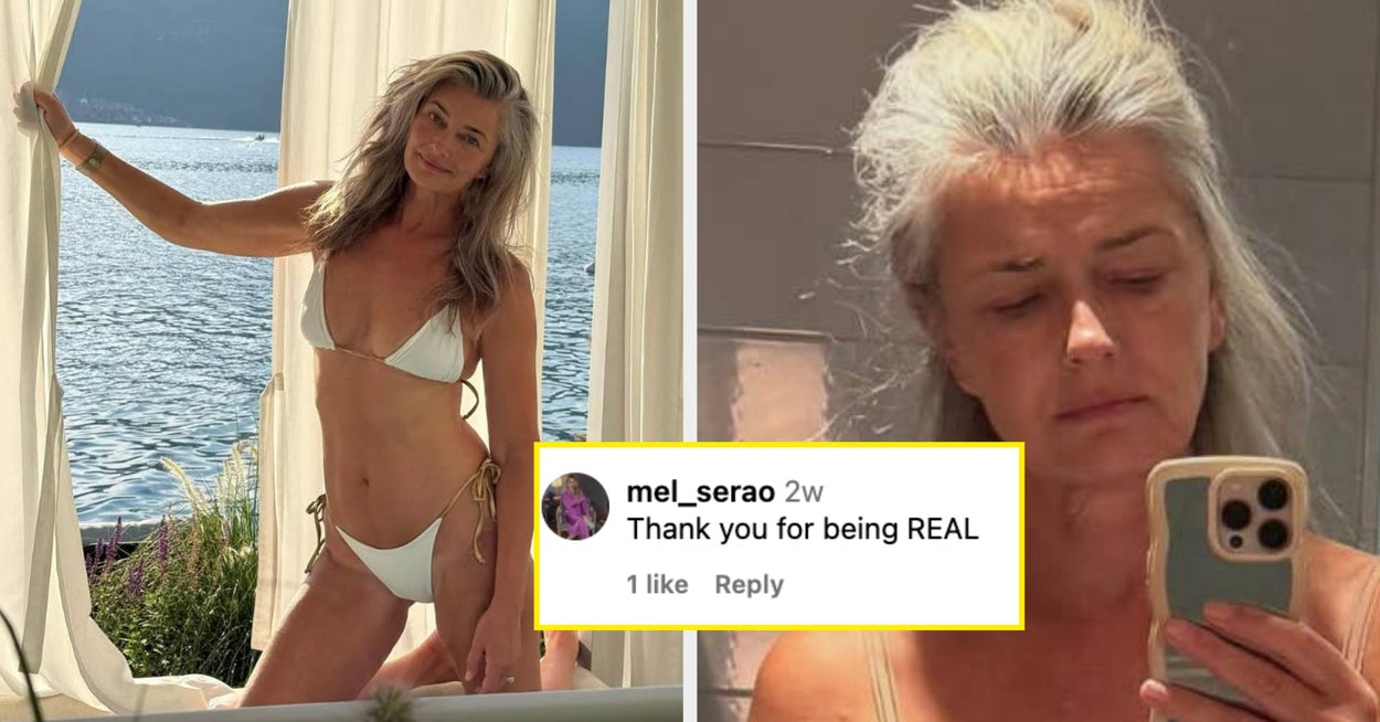 Folk lever absolutt for denne 60 år gamle supermodellen som delte ufiltrerte bilder av kroppen hennes, og det er så forfriskende