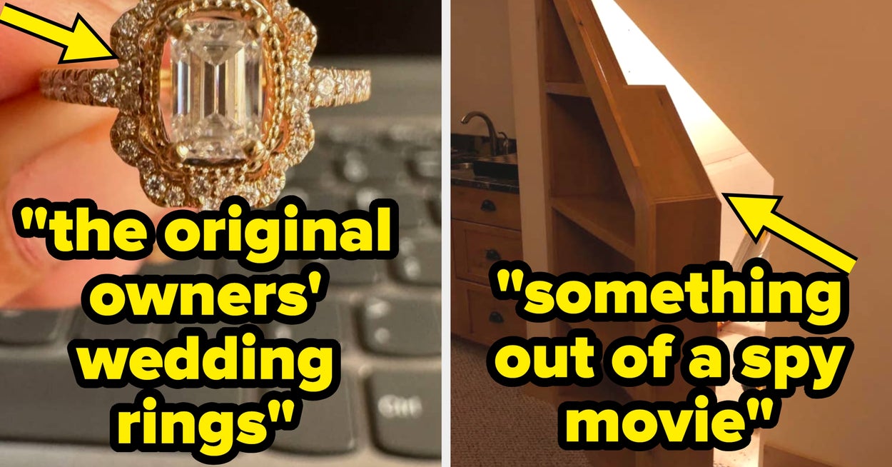 Huseiere som fant utrolige skjulte skatter i sine nye hjem deler funnene sine, og nå sjekker jeg hver tomme av veggene mine for hemmelige rom