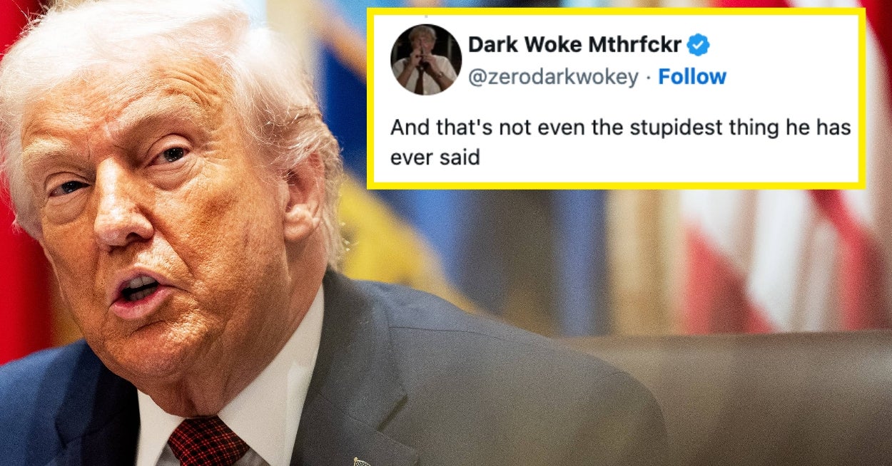 "Oh His Brain Is Fried, Fried": Alle på nettet snakker om hva Trump sa om...gressklippere...