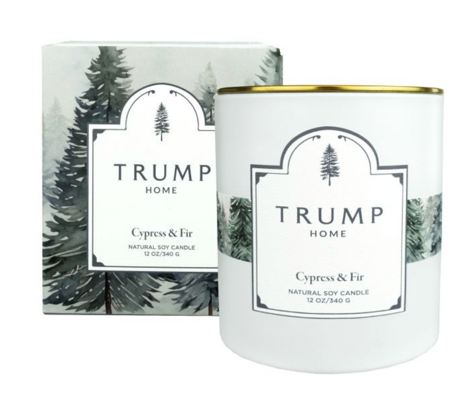 Trump Home Cypress &amp; Naturlig gran soyalys med boks, med furutrærdesign