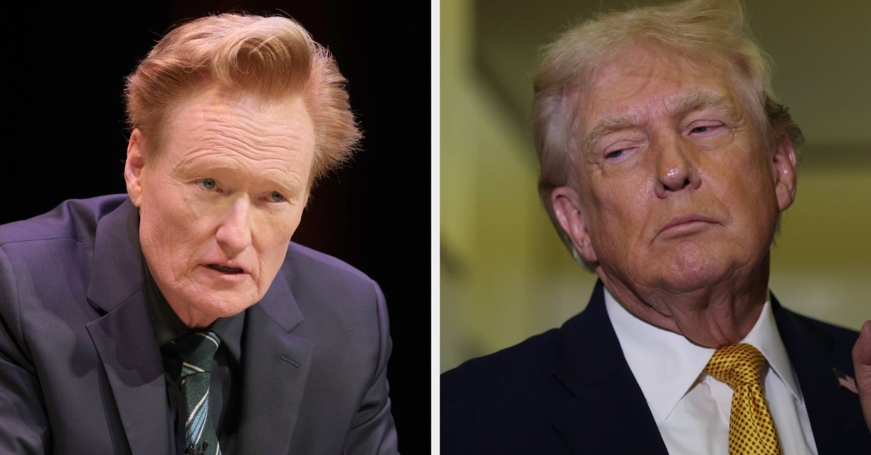 "Jeg hater Trump, men jeg er enig med ham": Conan O'Brien blir viral for sine advarende råd til tegneserier som sier "F Trump hele tiden"