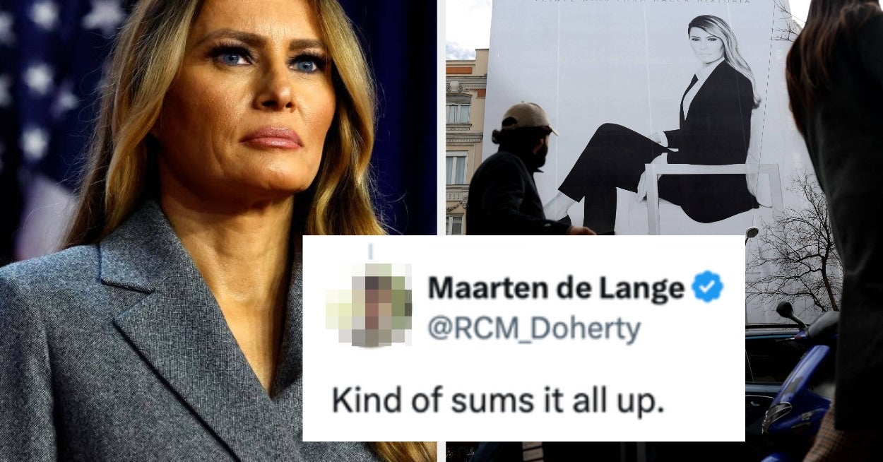 Internett avslører én stor løgn i denne "Melania"-filmtweet