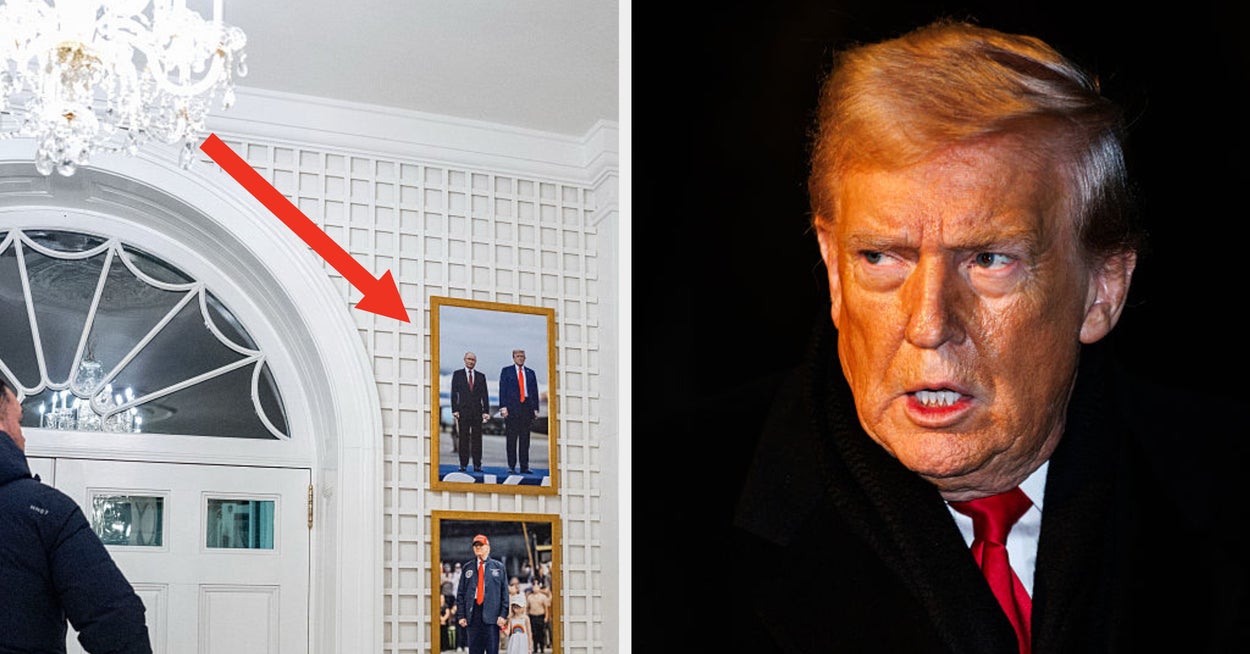 Det hvite hus har et nytt tvilsomt kunstverk, og det er allerede i ferd med å bli viralt