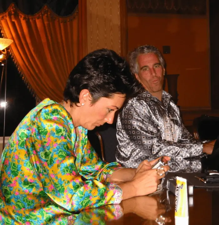 Jeffrey Epstein og Ghislaine Maxwell
