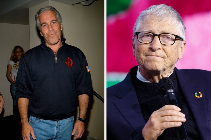 To menn vises side ved side. Den venstre mannen er uformelt kledd, og den høyre er i dress og holder en mikrofon