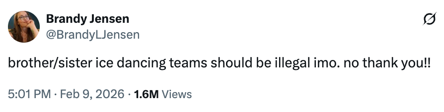 Tweet av Brandy Jensen: