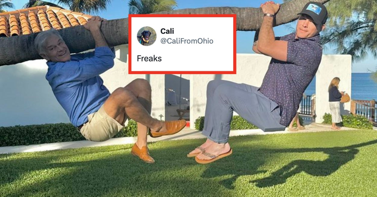 Internett steker absolutt disse Criiiiiingey bildene av Pete Hegseth og Dr. Oz