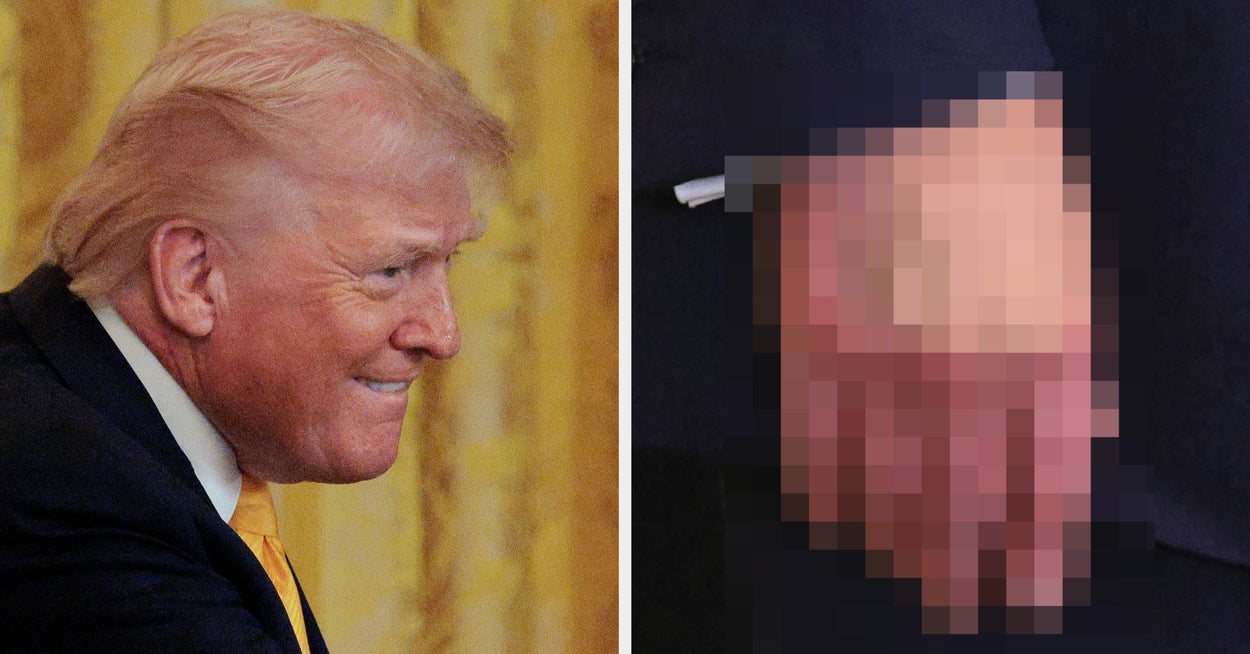 Trumps hånd ser veldig lilla ut, selv for ham