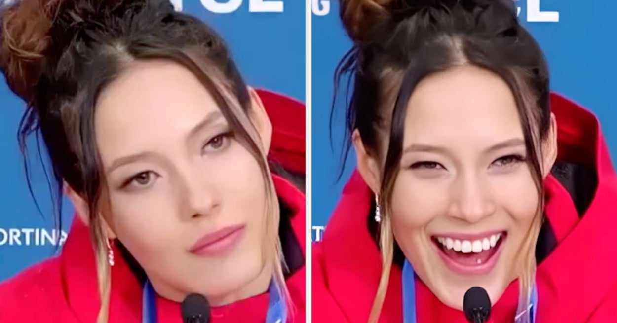 Folk overalt er helt besatt av hvordan Olympian Eileen Gu svarte på dette 1 "fornærmende" spørsmålet