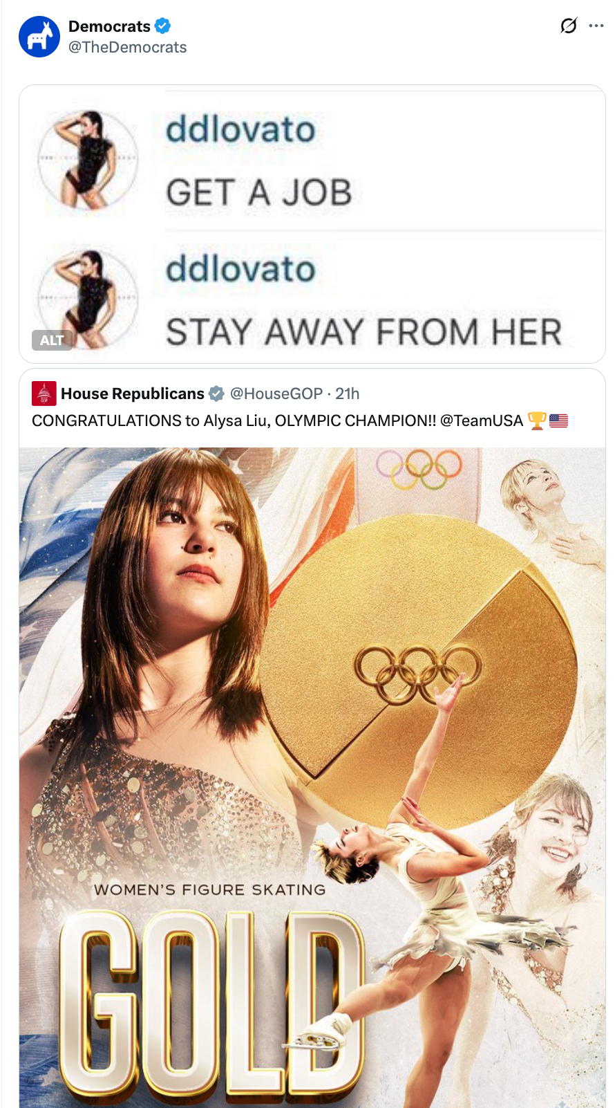 Tweet med et meme med kommentarer fra en 