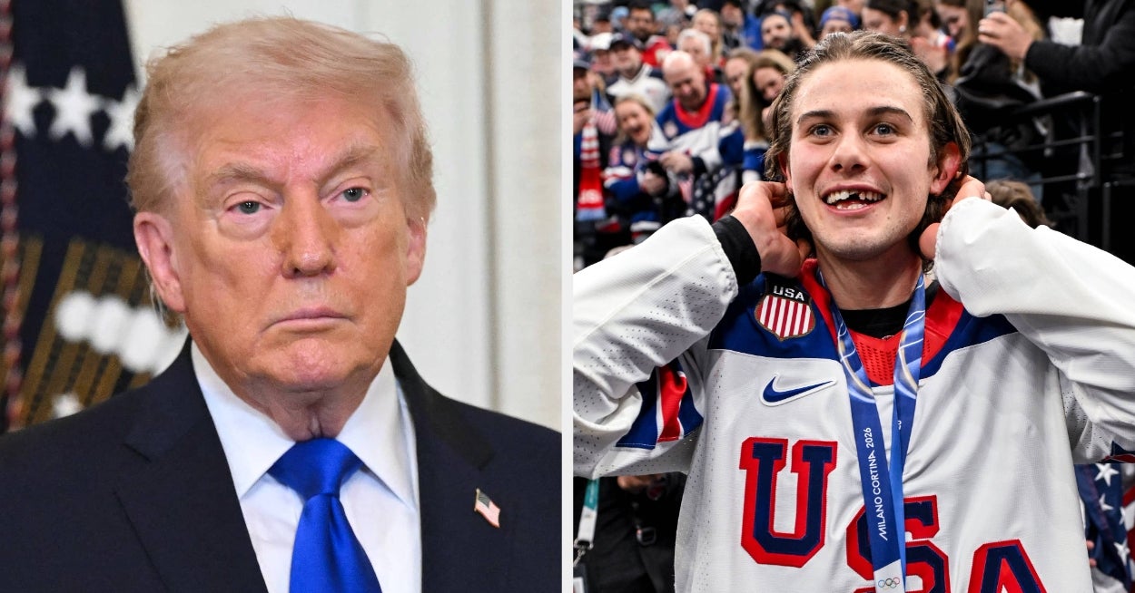 Team USA Hockey-spiller Jack Hughes reagerte på at kvinnelaget avviste Trumps State Of The Union