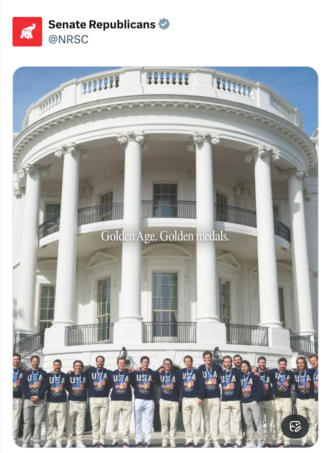 Gruppe mennesker i matchende 