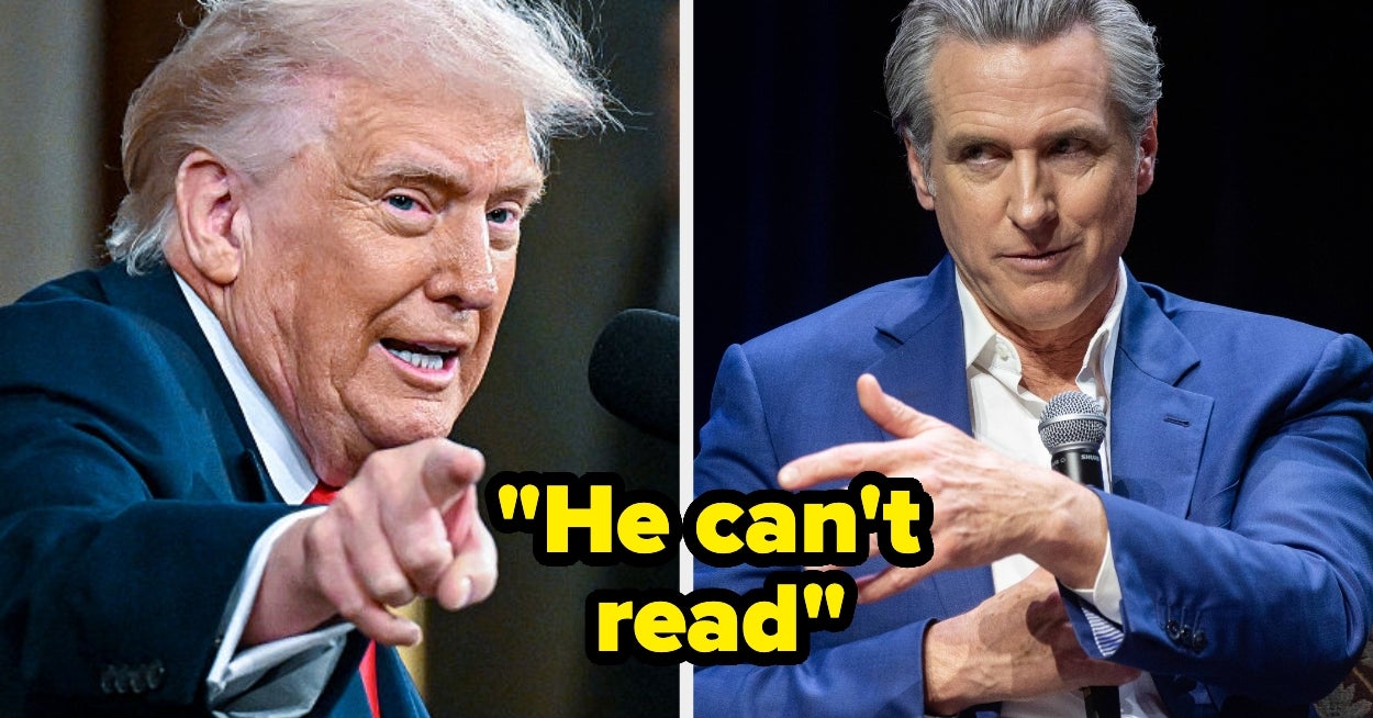 Trump sa Gavin Newsom «Kan ikke lese», og svaret hans er helt blemmer