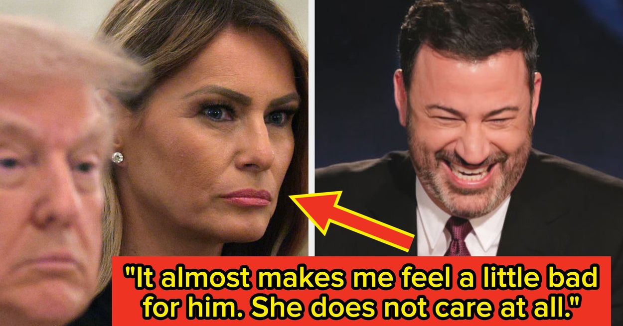 Jimmy Kimmel gråt bokstavelig talt av latter ved Trumps pinlige telefonsamtale med Melania