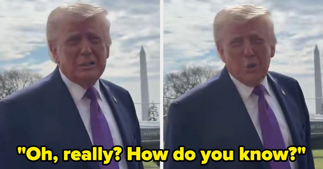 Trumps forferdelige svar på spørsmålet til en kvinnelig reporter har fått folk til å kalle ham en "trist unnskyldning for et menneske"