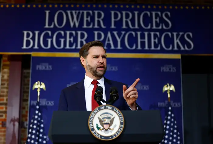 Visepresident JD Vance taler på The Power House