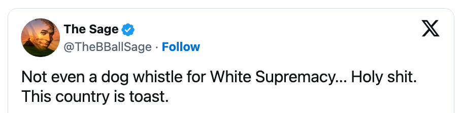 Tweet av @TheBBallSage: 