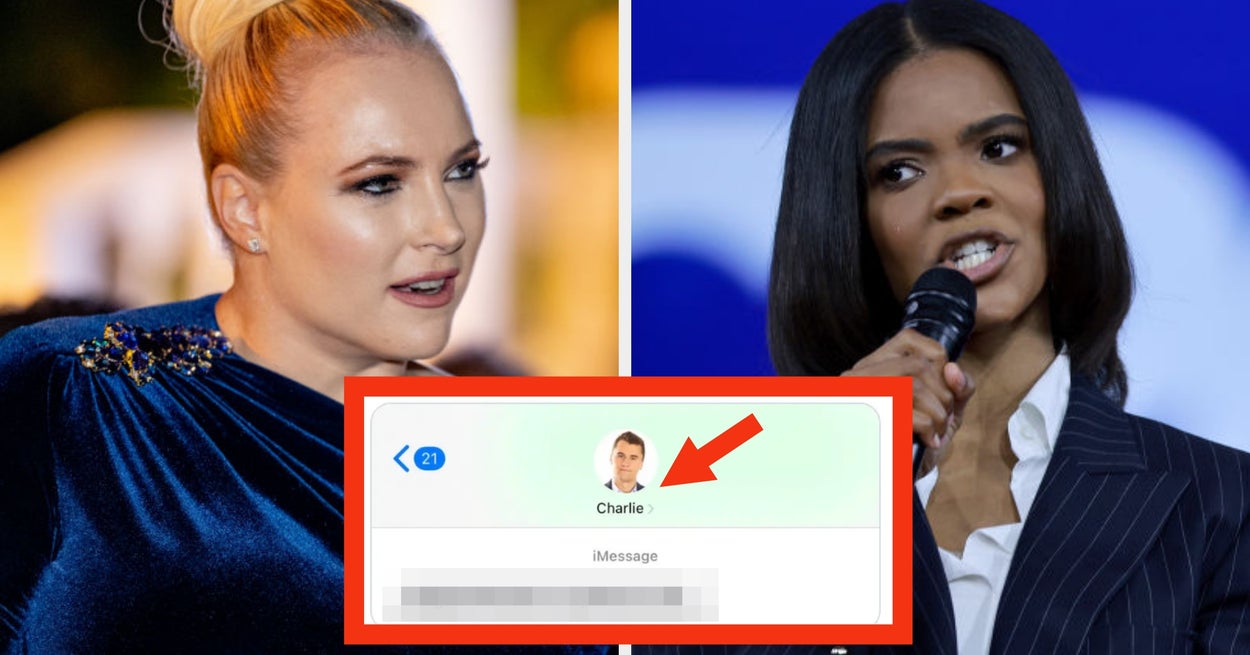 Folk berømmer Candace Owens for "Årets tweet så langt" etter at hun la ut en påstått tekst fra Charlie Kirk Dissing Meghan McCain