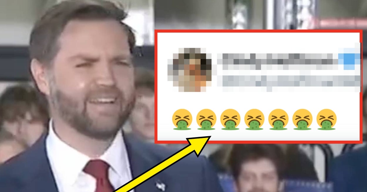 JD Vance kom nettopp med en veldig merkelig kommentar om sin kone igjen, og jeg har brukt forlegenhet