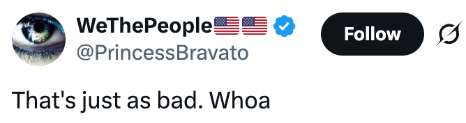 Verifisert tweet av @PrincessBravato: 