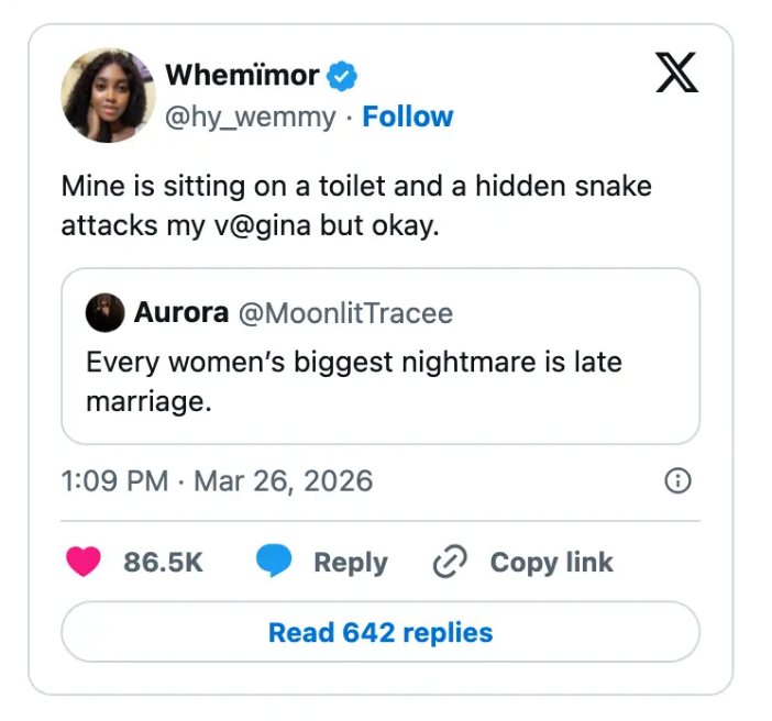 Skjermbilde av tweets. Aurora skriver, 