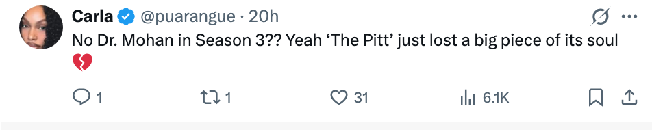 Tweet fra Carla som sa: 