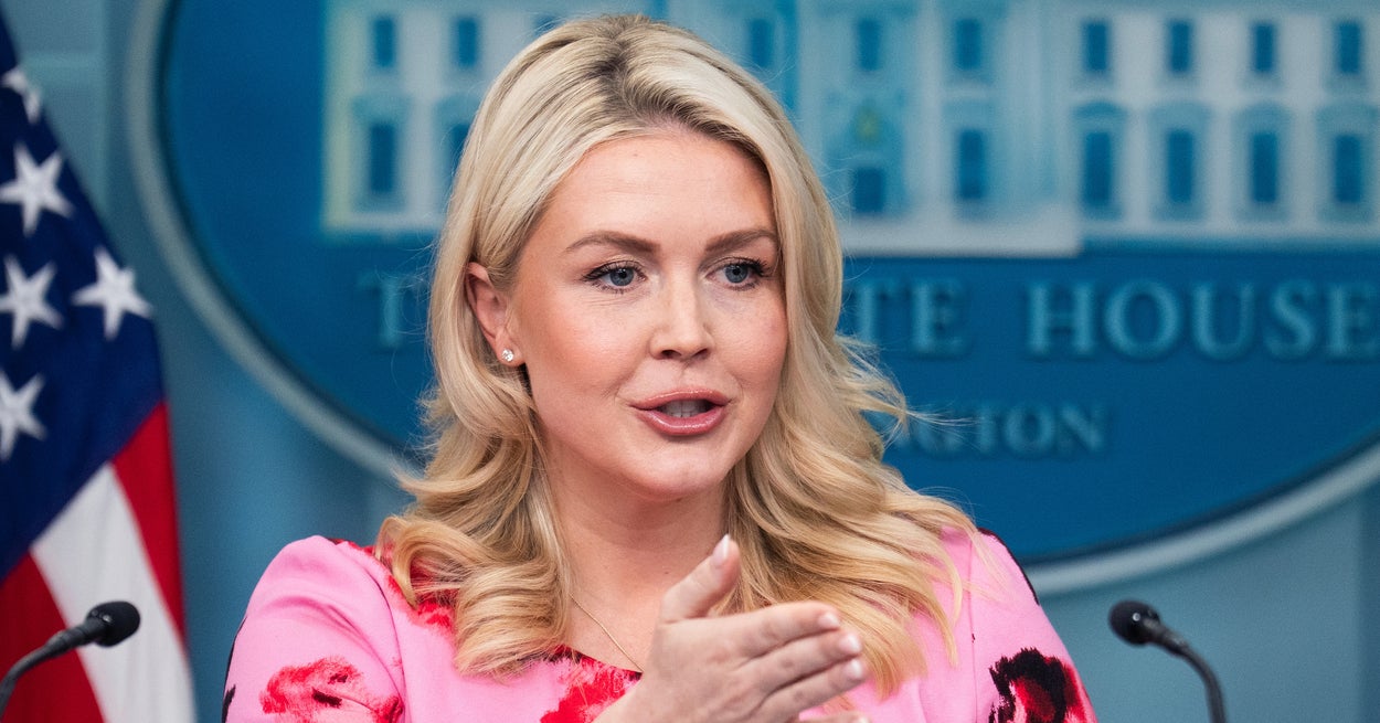 Folk sier at dette kan være det mest latterlige Karoline Leavitt noensinne har sagt