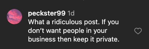 Kommentar fra brukeren 