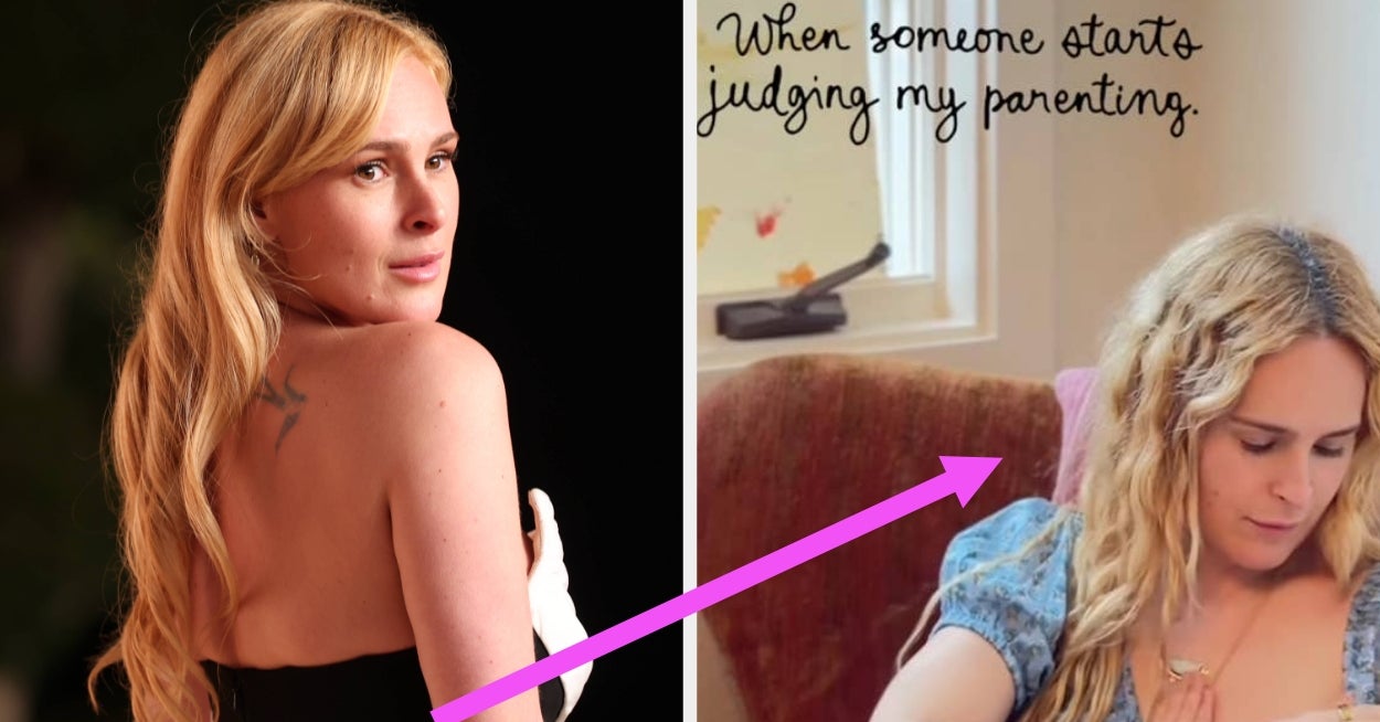 Etter å ha blitt mor til skamme, la Rumer Willis ut en video hvor hun ammer 3-åringen hennes