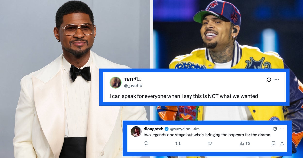 "Who's Bringing The Popcorn For The Drama": Usher og Chris Brown turnerer sammen, og reaksjonene på sosiale medier er over alt
