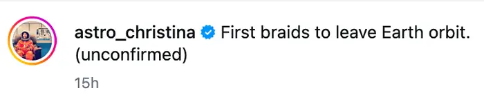 Instagram-innlegg som nevner 