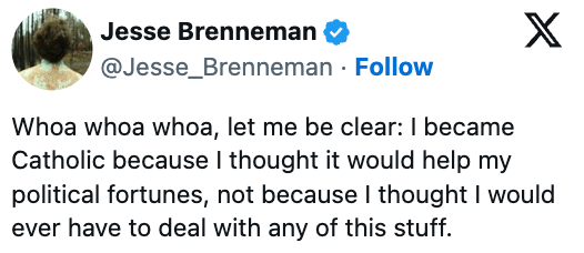 Jesse Brenneman tweet: 