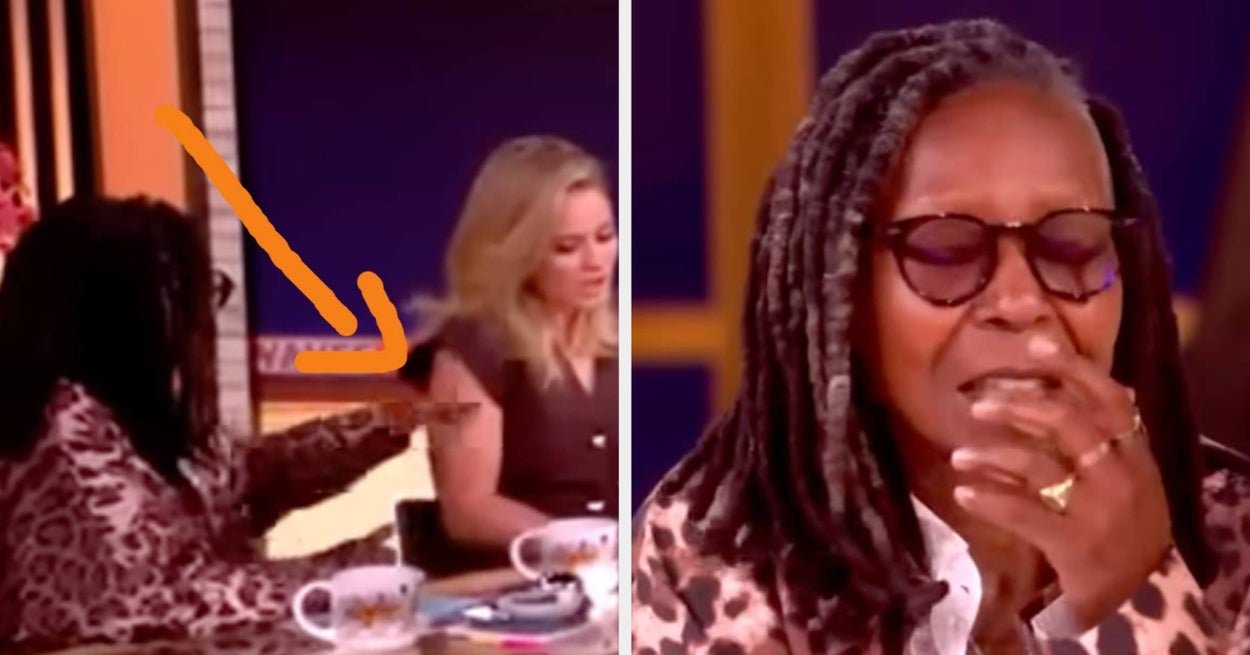 Whoopi Goldberg og Sara Haines slo hverandre gjentatte ganger på «The View», og jeg kan ikke tro at jeg var vitne til den slags kaos på TV på dagtid