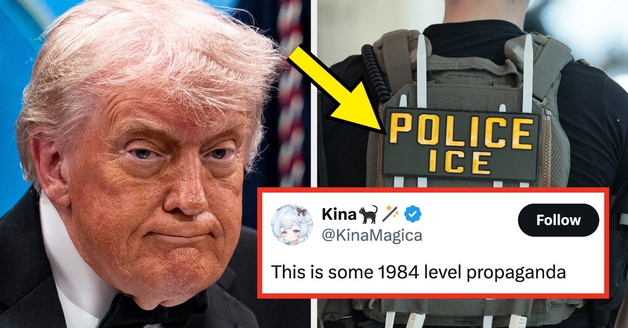 "Dette er en propaganda fra 1984": Trump støttet tilsynelatende en dypt dystopisk navneendring for ICE