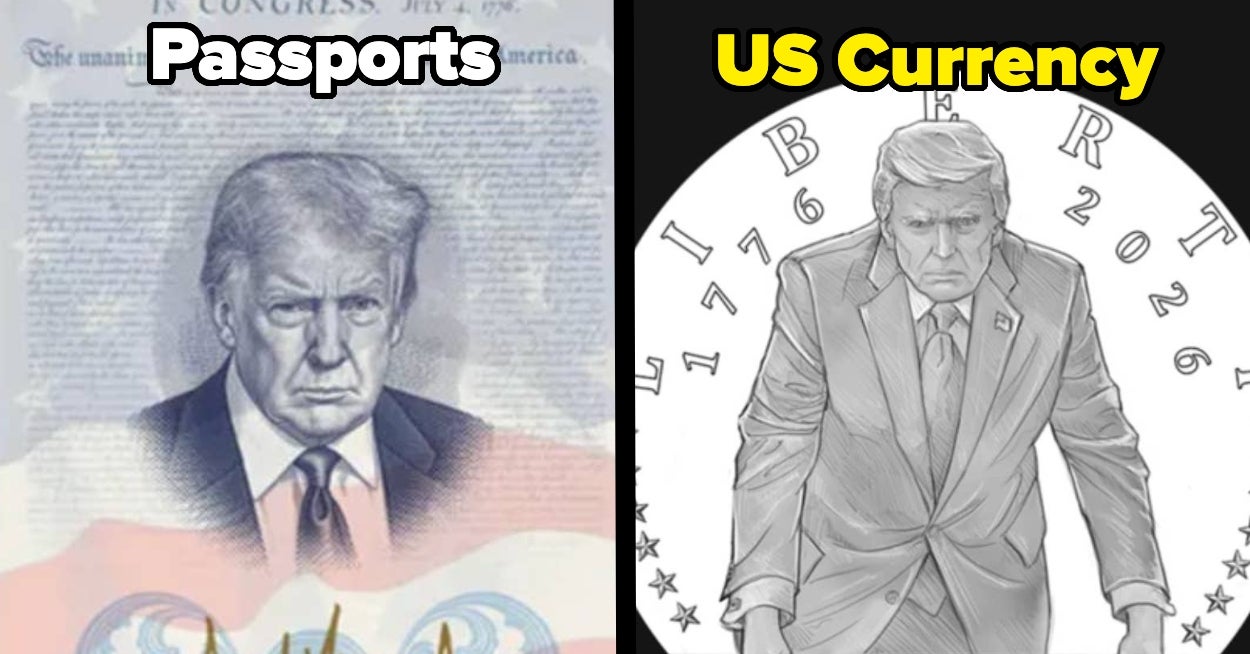 16 ting Trump har satt ansiktet eller navnet sitt på siden han tiltrådte