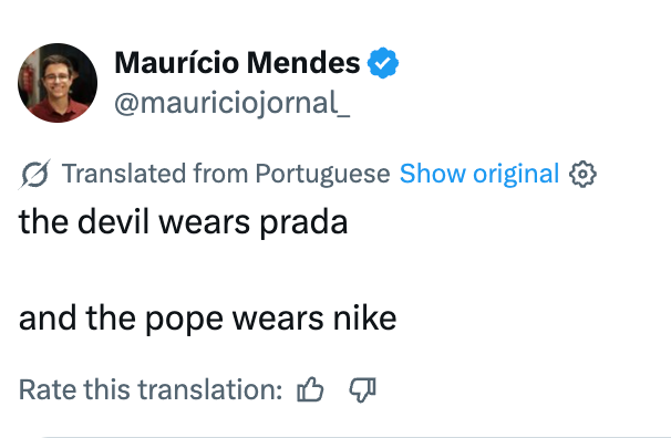 Tweet spøk: