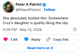 Tweet av Peter A Patriot: