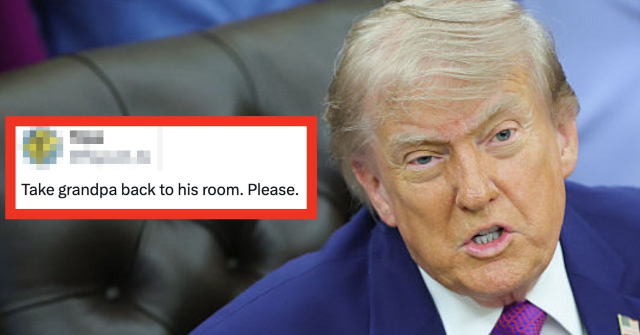 Hele Internett – inkludert Gavin Newsom – håner Trump fordi de tror han nettopp har lært denne andre klasse engelsktimen