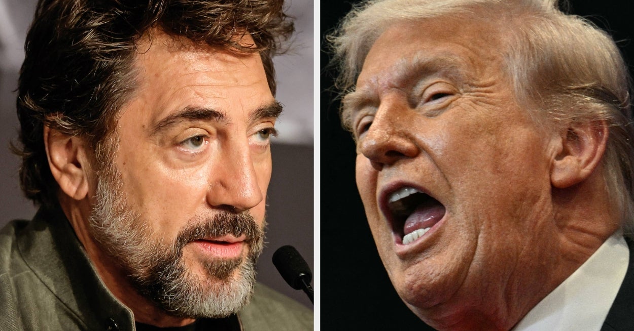 Javier Bardem slo nettopp Donald Trump og hans maskulinitet i et ufiltrert øyeblikk i Cannes, og det er faktisk utrolig