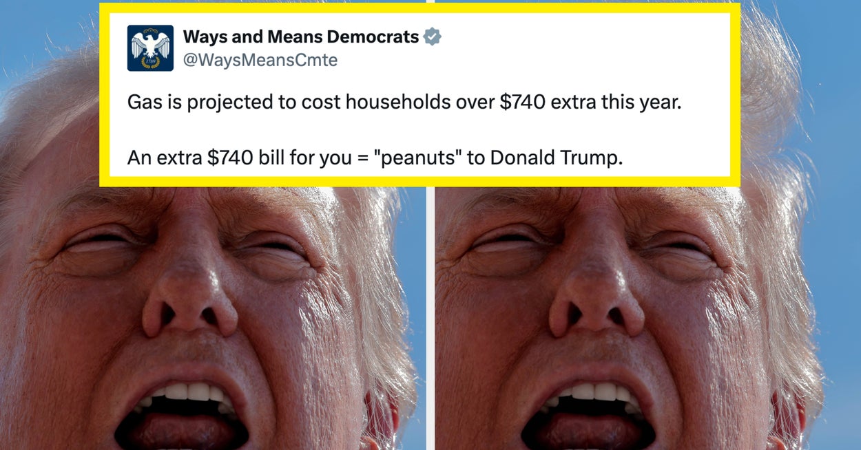 Trump kalte stigende gasspriser "peanøtter", og folk er helt rasende