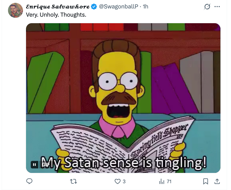 Den animerte karakteren Ned Flanders fra
