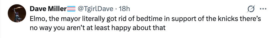 Tweet av TgirlDave:
