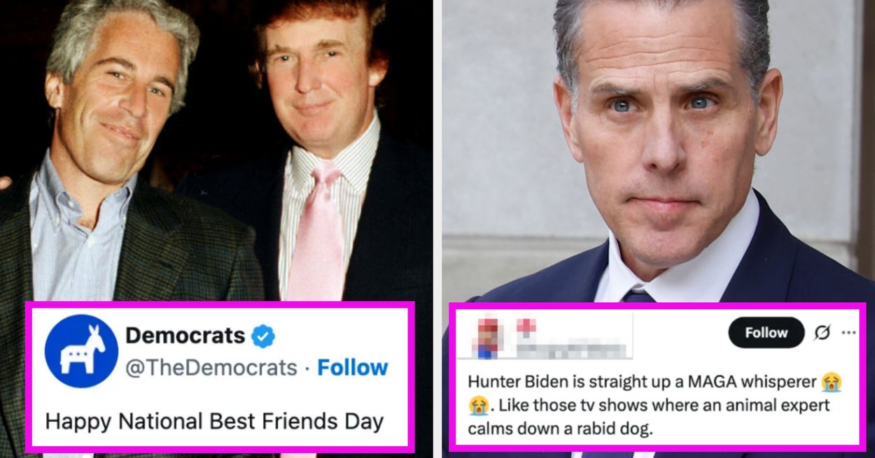 "Hoteller Vær som, 'Det er $ 145 per natt og du blir to netter, så det bringer totalen din til $ 850'": 37 tweets som roper ut alle de politiske shenanigansene denne uken