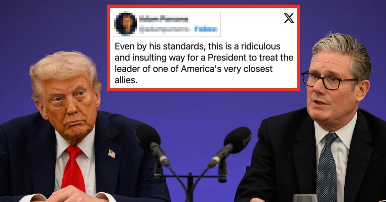 "A National Embarrassment To America": Folk er rasende på Trump for å ha kunngjort at Storbritannias statsminister vil trekke seg på Truth Social