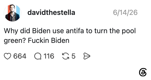 Sosiale medier legger ut spørsmål om hvorfor Biden brukte