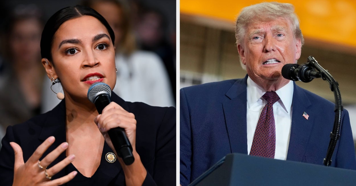 AOC kom nettopp med et A++++++++++ poeng om Trumps reflekterende pool-problemer, og ja, det gir liksom mening