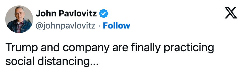Tweet fra John Pavlovitz: