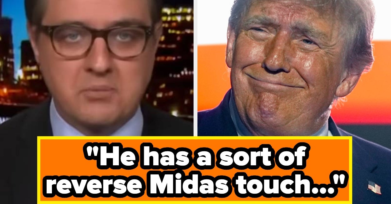 "Alt han berører": Denne MS Now-verten viste akkurat hvor ille Trump-"forbannelsen" egentlig er, og herregud
