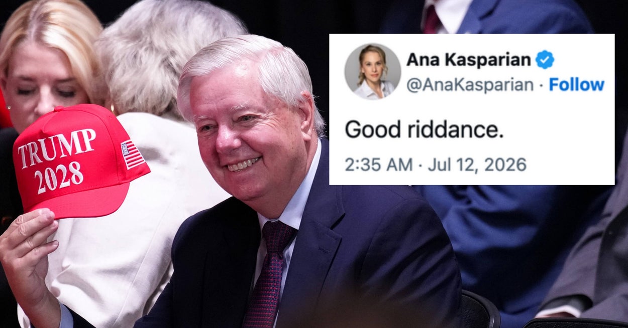 "Good Riddance": Folk drar Lindsey Graham etter hans død, og de holder ikke tilbake