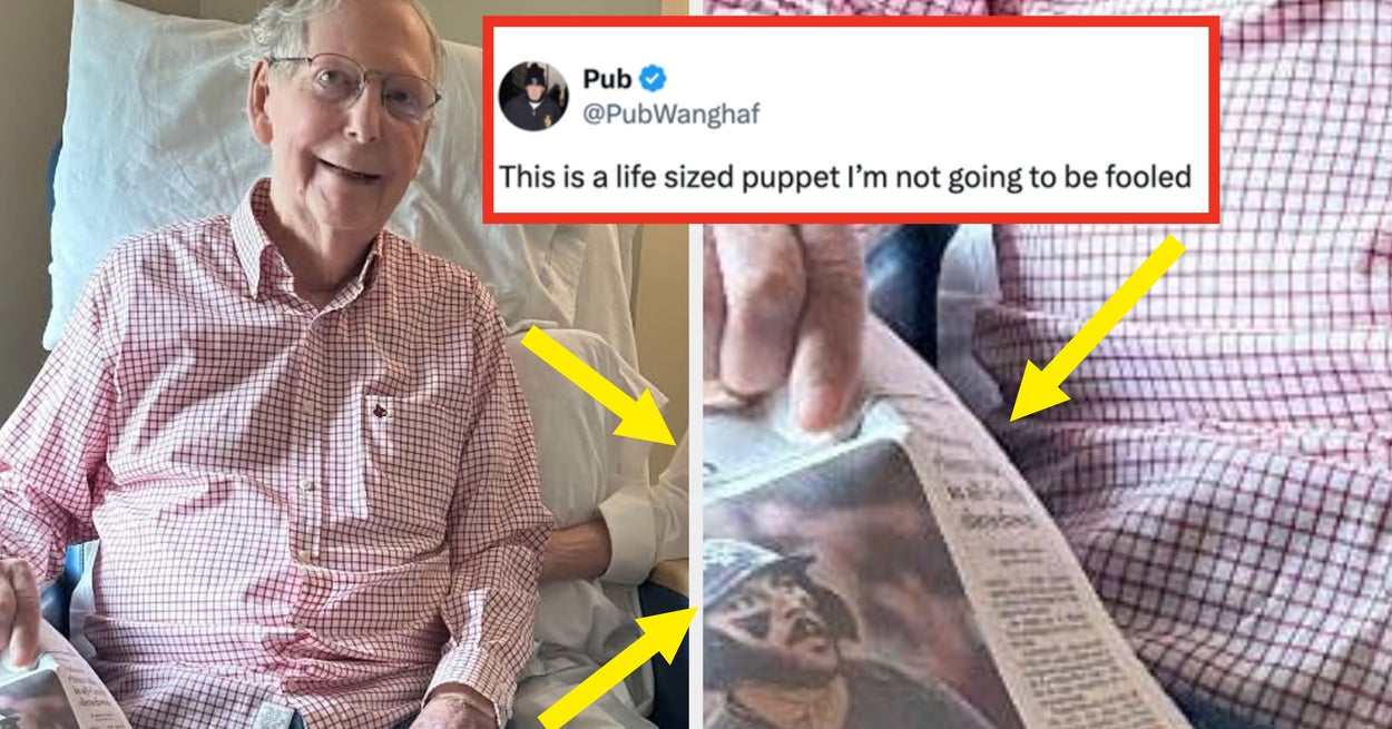 26 morsomme reaksjoner på Mitch McConnells absurde "Proof Of Life"-bilde